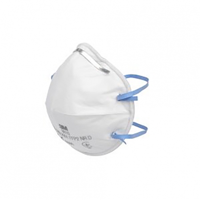 Masque jetable antipoussières coque 3M™ + 8810 FFP2 NR D