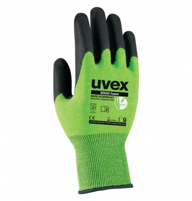 Gants de protection ANTICOUPURES UVEX D500 FOAM