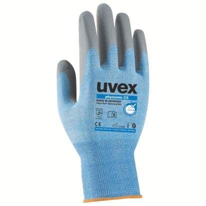 Gants de protection ANTICOUPURES UVEX PHYNOMIC C5
