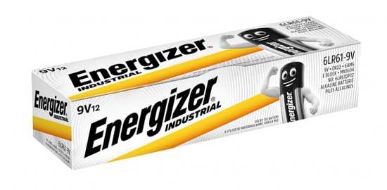 Piles alcaline industrial 9V ENERGIZER