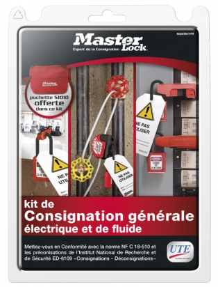 Kit de consignation générale MASTER LOCK