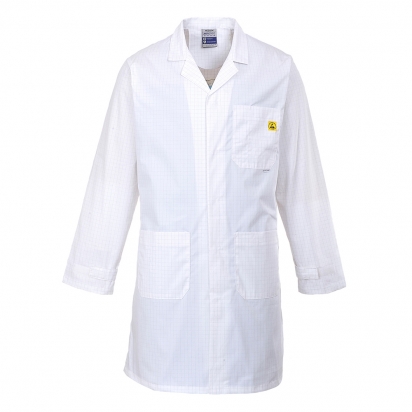 Blouse antistatique PORTWEST blanche AS10
