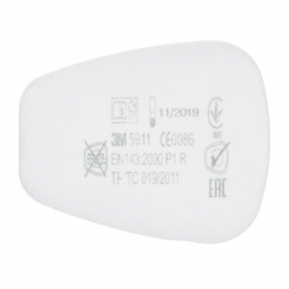 Filtres antipoussières 3M™ 5911 P1 R