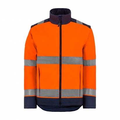Gilet E-VISION Orange-Marine