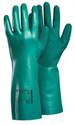 Gants de protection chimique NITRILE ANTICOUPURES EJENDALS TEGERA® 7363