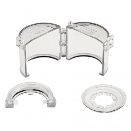 Couvercle pour bouton-poussoir et interrupteur rotatif amovible MASTER LOCK