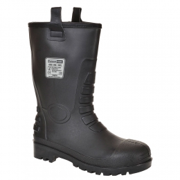 Bottes de sécurité fourrées PORTWEST Neptune Rigger Noir S5 CI SRC FW75