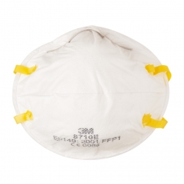 Masque jetable antipoussières coque 3M™ 8710E FFP1 NR D