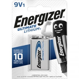 Pile ultimate lithium™ 9V ENERGIZER