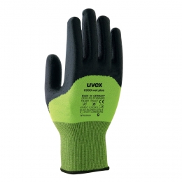 Gants de protection ANTICOUPURES UVEX C500 WET PLUS