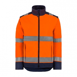 Gilet E-VISION Orange-Marine
