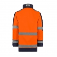 Parka/Veste de pluie E-VISION Orange/Marine