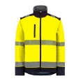 Softshell E-VISION Jaune-Marine