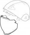 Écran pour casque ONYX DELTA PLUS