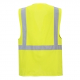 Gilet de sécurité multipoches PORTWEST Executive Berlin Jaune HV S476