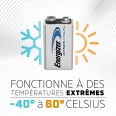 Pile ultimate lithium™ 9V ENERGIZER
